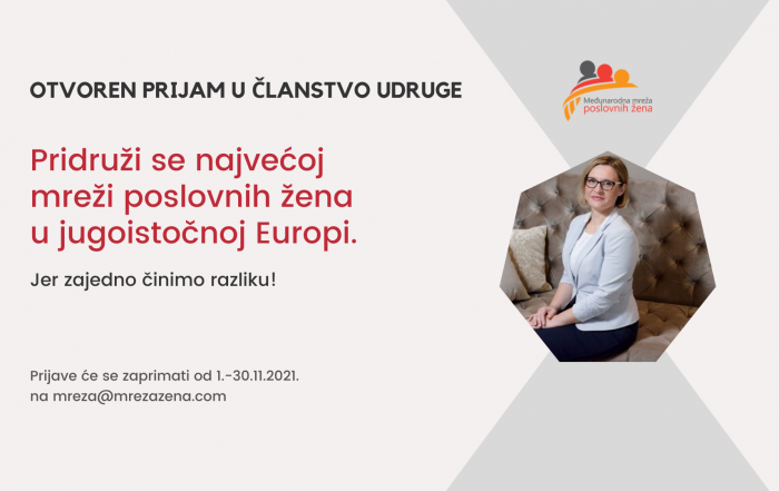 Prijem u članstvo udruge Međunarodna mreža poslovnih žena